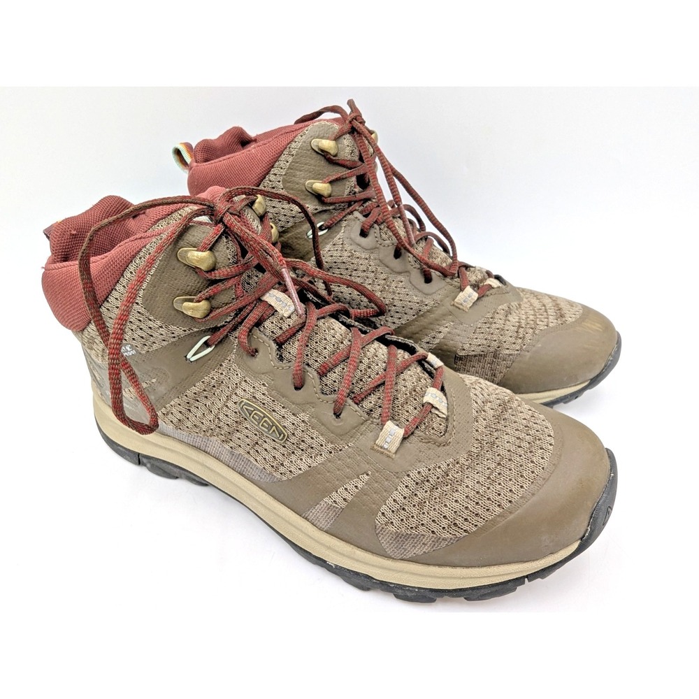 Keen Terradora II Waterproof Hiking Boots Women's 8.5 Canteen Andora Mid Boot